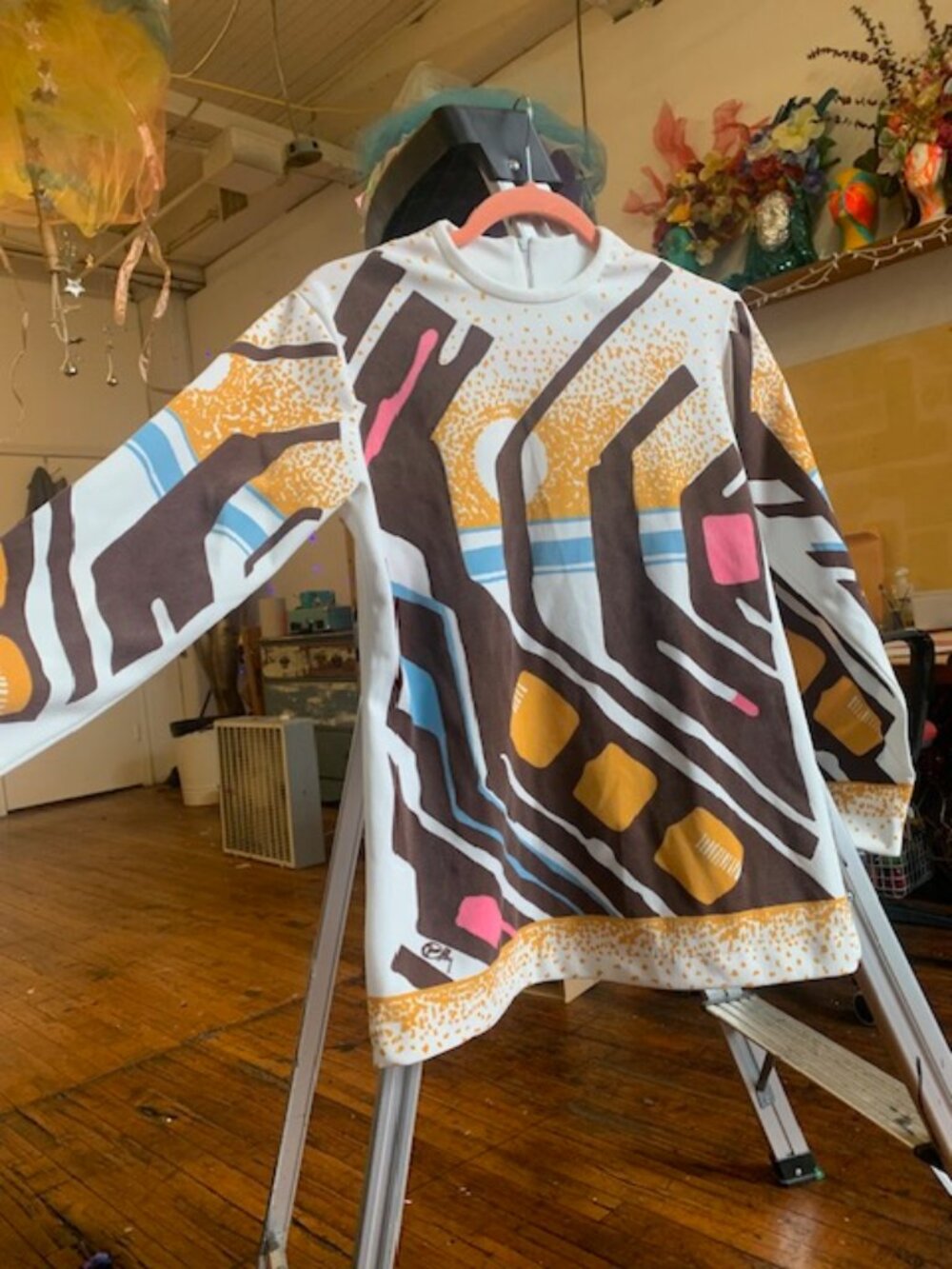 Vintage Polyester Tunic M